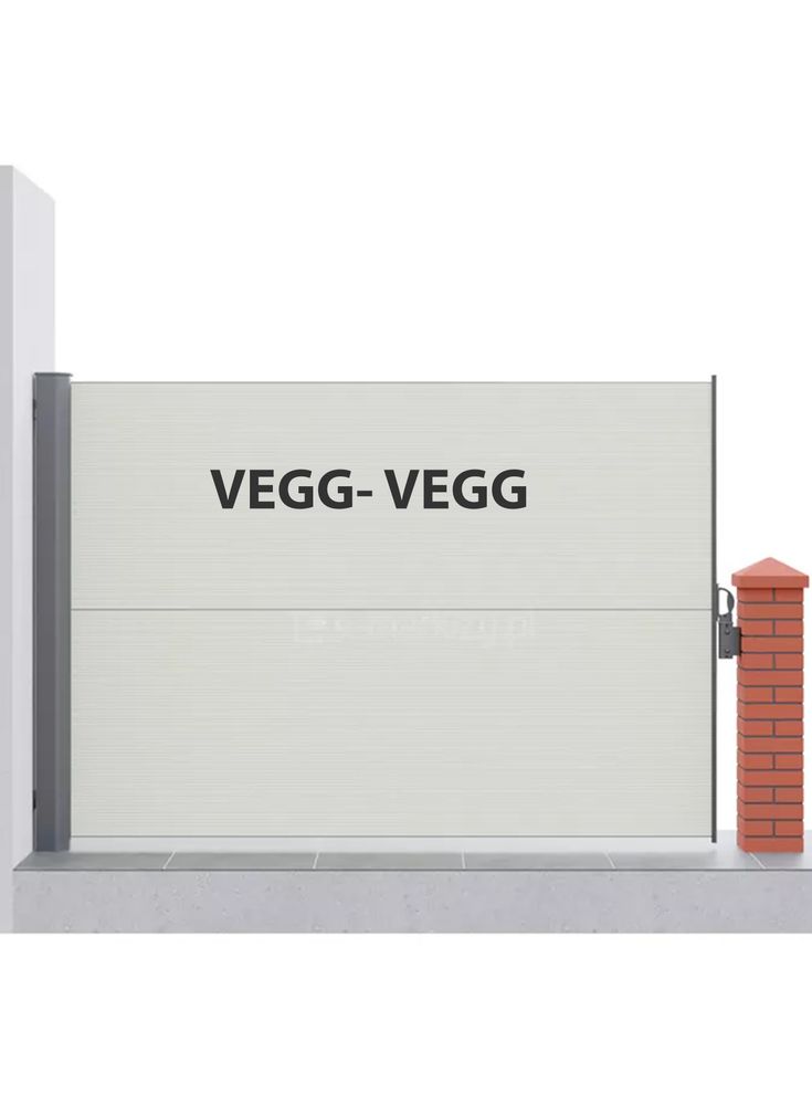 Levegg - Sidemarkise - Høyde 160 cm - Velg mellom 150 dukfarger