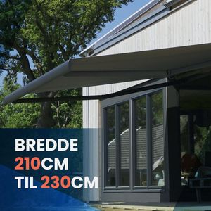 Bredde 210cm til 350 cm