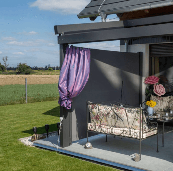 Hovedbilde Levegg - Sidemarkise - Høyde 180 cm - Velg mellom 150 dukfarger