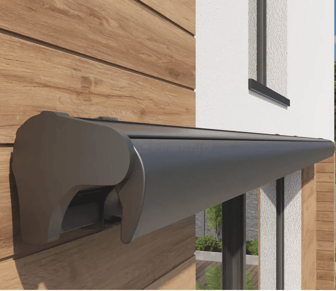 Hovedbilde Semi-kassettmarkise, Bredde 360-410 cm x 160 cm utfall