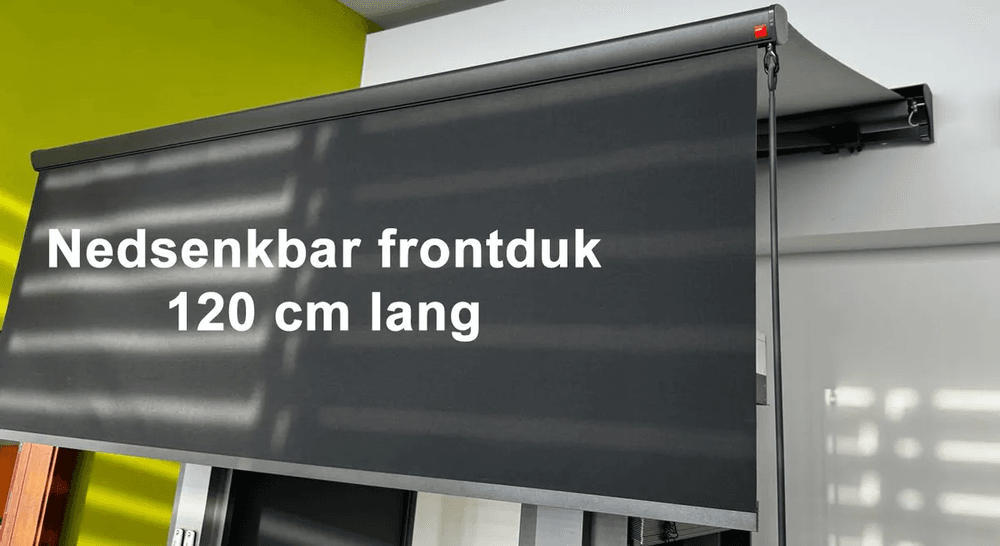 Markise - Bredde fra 360 til 410 cm x utfall 260 cm